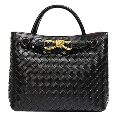 (Black) Hobo Bags for Women Woven Tote Bag Woven Shoulder Bag Crossbody Satchel Bag Fashion Wove