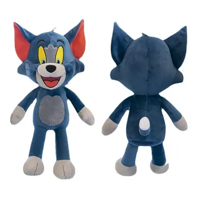 (Tom, 55cm) Cartoon Tom and Jerry Plush Doll Toys Cat Mouse Children Christmas Gift