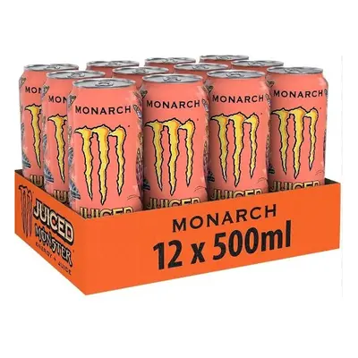 (Pack Of 24) Monster Juiced Monarch 500ml