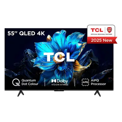 TCL P7K 55" 4K Ultra HD QLED Smart Google TV [2025] â Vivid Colour & Seamless Performance