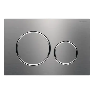 Geberit Actuator Plate Sigma20 For Dual Flush: Pvd Brushed Nickel