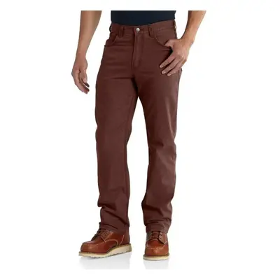 CarharttmensRugged Flex Rigby Five Pocket Pant Big & TallMineral Red50 x