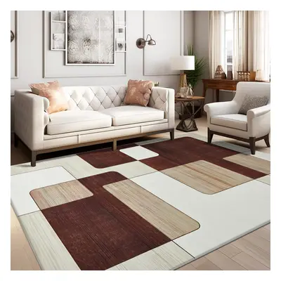 (200 x cm (6 ft in x ft 5in), Viva) Non Slip Modern Rugs Living Room Area Rugs Runner & Door Mat