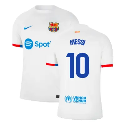 (S) Barcelona Away Shirt (Messi 10)