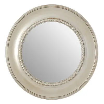 Premier Housewares Champagne Rounded Wall Mirror