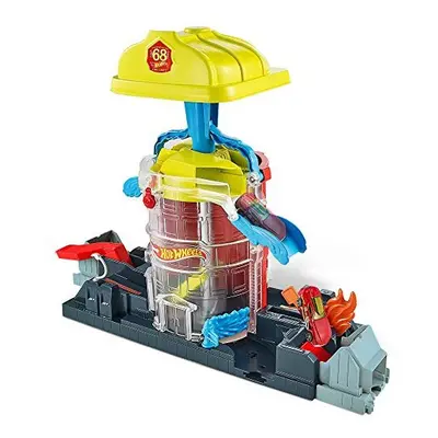 Hot Wheels GJL06 Super Fire House Rescue Play Set