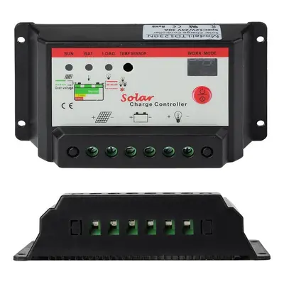 Intelligent 12V 24V PWM Solar Panel Charge Controller Auto Battery Regulator 10A 20A for Optiona