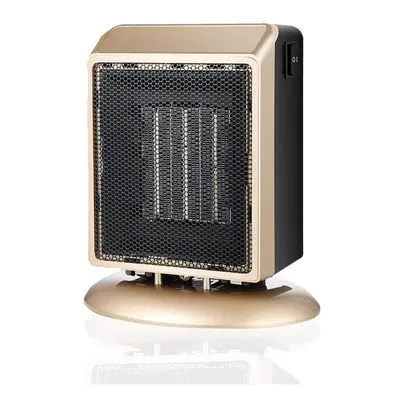 (Golden, AU) Portable 900W Electric Heater 110-220V | Mini Space Warmer for Room Heating