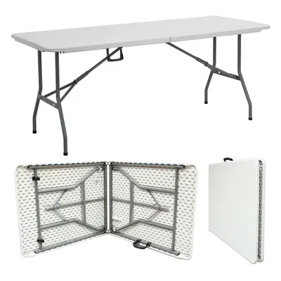 6ft Folding Heavy Duty Stand for Outdoor Picnic Party Garden Table