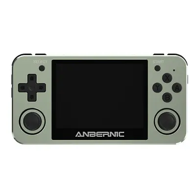 (Green) 80GB Games Retro Handheld Game Console RK3326 1.5GHz Linux System for PSP NDS PS1 N64 MD