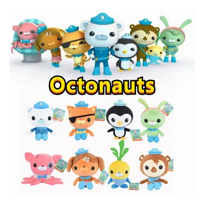 (8pcs Octonauts Set) 8" Octonauts Stuffed Animal Children Christma Toys