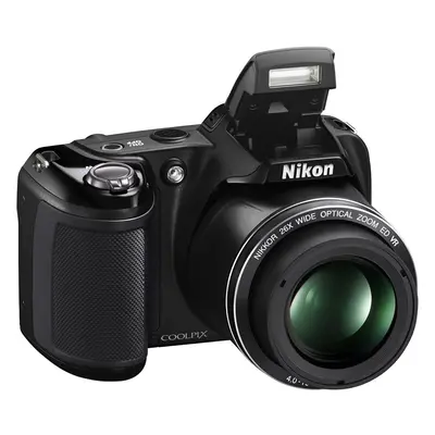 Nikon Coolpix L330 20.2MP Digital Camera with 26X Optical Zoom - Black