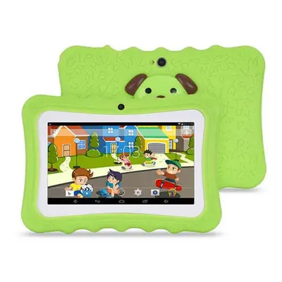 (Green) Kid's Tablets & Computers Colourful 7-Inch Android Tablet With Protective Case For Child