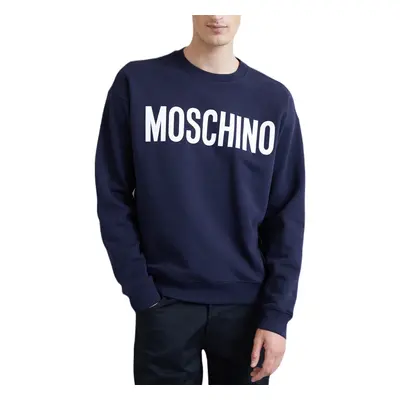 (1510 Navy, L) Moschino Logo Sweatshirt