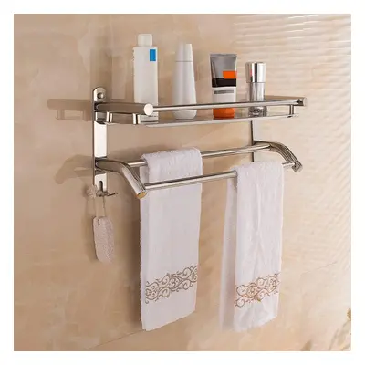 Towel Shelf Multi-Function Towel Rack with Storage Shelf