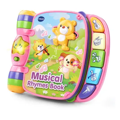 VTech Musical Rhymes Book Pink