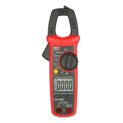 Uni-t Ut204+ Counts Digital Clamp Meter True Rms Multimeter Clamp Ammeter Voltage Meter Ncv