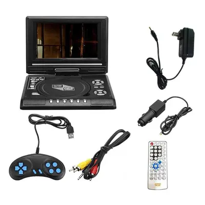 (as the picture, US) Callaa 7.8 Inch Portable Home Car Dvd Player Vcd Cd Mp3 Hd Dvd Player Analo