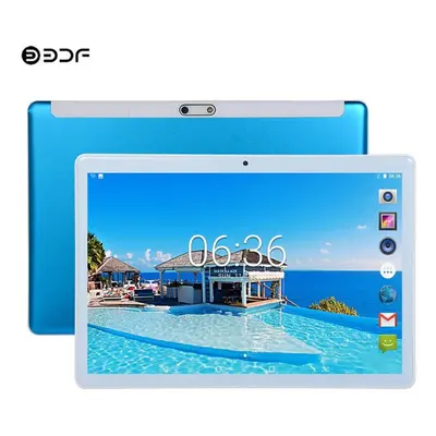 (blue, EU Plug-32GB TF) Bdf S10 Android11 4gb Ram 64gb Rom Tablet Pc Computer