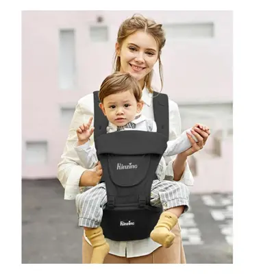 (black) Baby Sling Back Carrier Simple Sling For Newborn Children