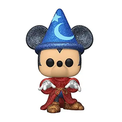 POP Disney Fantasia Sorcerer Mickey Diamond Glitter Sticker Culture