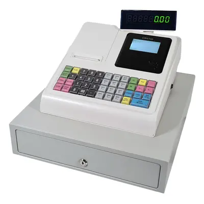 CRG100 WHITE CASH REGISTER TILL AND DRAWER