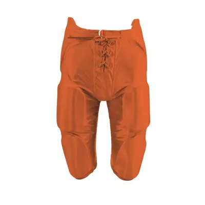 ADULT PANTS-DAZZLE W/PADS-ORANGE-S