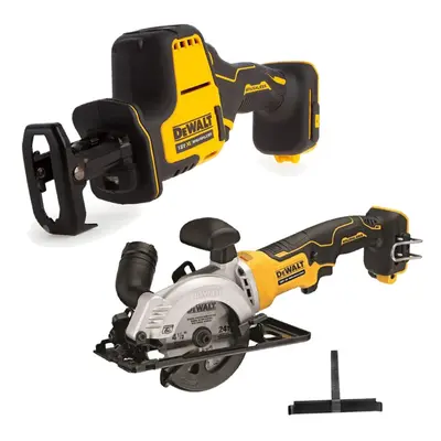 Dewalt DCS369N 18v XR Compact Brushless Reciprocating Saw & DCS571N Circular Saw