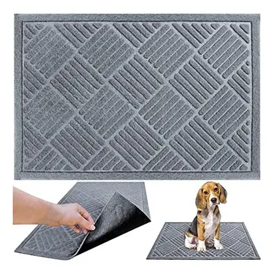 Door Mat Door Mats Inside (UK COMPANY) Door Mats Outdoor Large Heavy Duty Door Mat Washable Grey