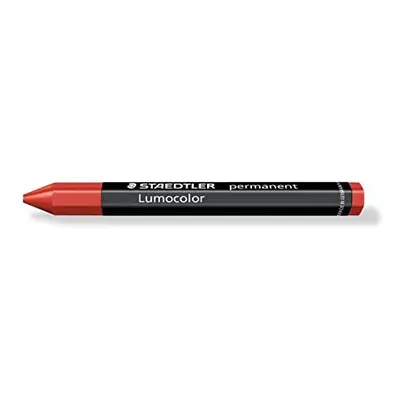 236 Lumocolor Omnigraph Marking Crayons Indelible Smudgeproof Red Ref [Pack of 12]