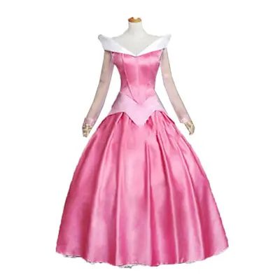 (S) Women sleeping beauty dress fairy princess dress cosplay