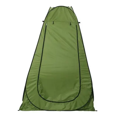 (Army Green) Privacy Shower Tent Camping Tent Waterproof UV-proof Sun Shelter Beach Tent Canopy 