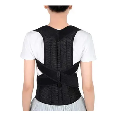 Back Brace Posture Corrector Adjustable Back Shoulder Lumbar Waist Support Belt for Men and Wome