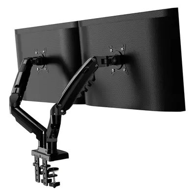 Invision Dual Monitor Arm Desk Mount for to Inch Screens - VESA & 100mm Stand Desk Clamp -Tool F