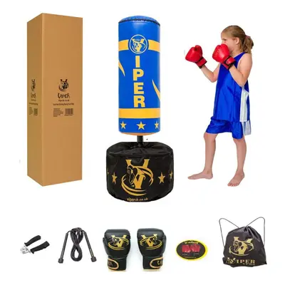 Viper Kids/Junior Free Standing Bag MMA Kids Boxing Punch Bag Kids Bag Mitts 100% DELIVER B4 Chr