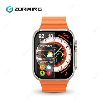 (Orange) Zorwing Hk8 Pro Max Gen2 Smart Watch Ultra Men Amoled Compass Nfc Smartwatch Blood Pres