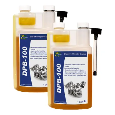 (2x1L) HYDRA DPB-100 Diesel Power Blast Diesel Injector Cleaner Additive for Diesel Fuel