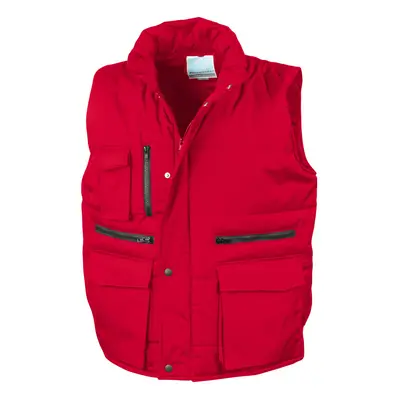 (M, Red) Result Mens Lance Bodywarmer / Gilet (Windproof & Showerproof)