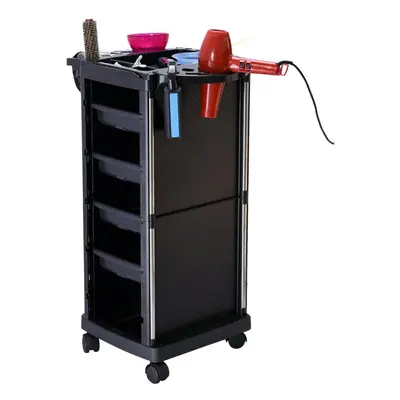 Hairdressing trolleys on wheels