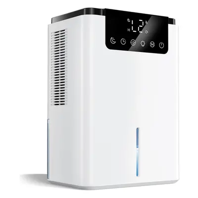 (Cream) Dehumidifiers for Home with Auto Defrost Function,2 Working Modes,Ultra Quiet Dehumidifi