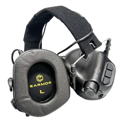 (black) Earmor M31 Mod3 Head-mounted Shooting Earmuffs Tactical Noise-cancelling Headphones Hunt