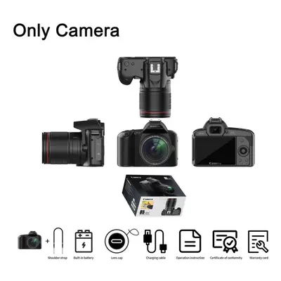 (as the picture, 32G-only camera) 4k Professional Camcorder Wifi Digital Hd Video Camera For You