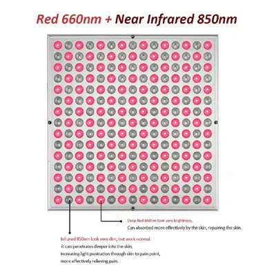 45w Red Led Light Therapy Deep Red 660nm And Near Infrared 850nm Led Light For Full Body Skin An