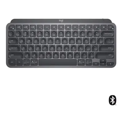 Logitech Mx Keys Keyboard Wireless Connectivity Led English Graphite Black Ru