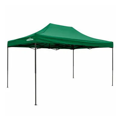 Premium x 4.5m Pop-Up Gazebo, Heavy Duty, Water Resistant, Carry Bag, Stakes & Weight Bags Dark 