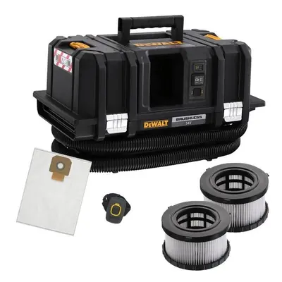 Dewalt DCV586MN XR Flexvolt M-Class Dust Extractor Wet Dry Vacuum + Filters +Fob