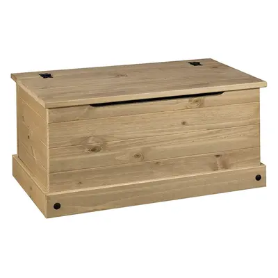 Corona Ottoman Bedding Box Toy Chest Mexican Solid Pine