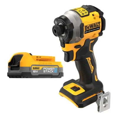 Dewalt DCF850N 18v XR Brushless Ultra Compact Impact Driver + POWERSTACK Battery