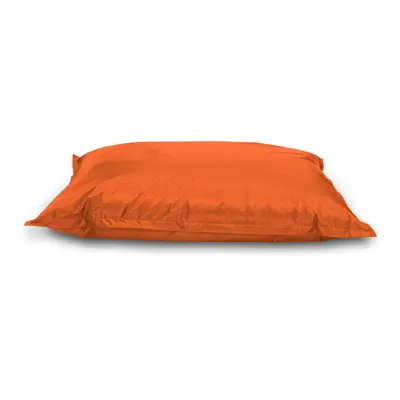 (Orange) Jumbo Slab Bean Bag Chair/Lounger- Water Resistant