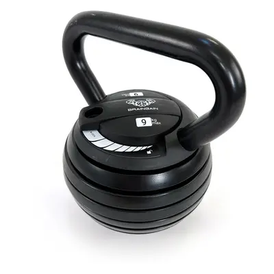 7-in-1 BRAINGAIN 9kg Adjustable Kettlebell - Smart Home Gym Equipment